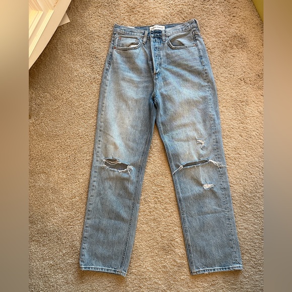 DENIM FORUM JONI HIGH RISE LOOSE JEANS - 26 - Picture 3 of 5